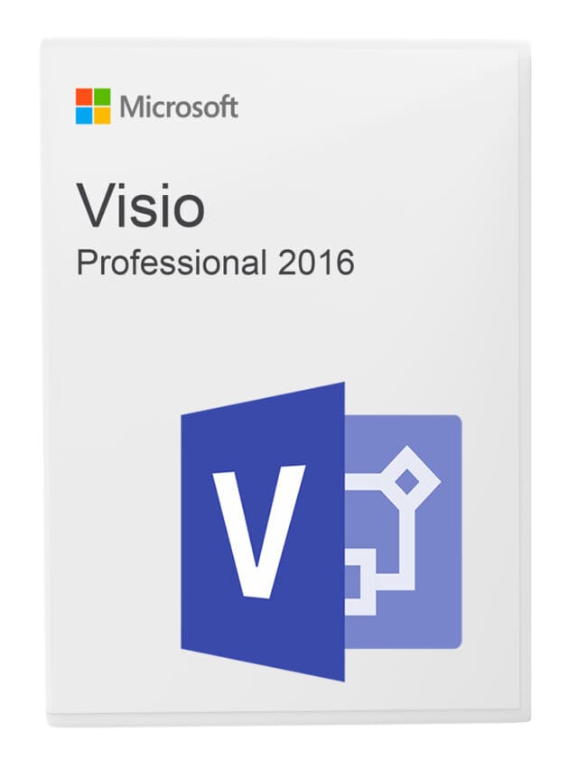 Лицензия Microsoft Visio 2016 Professional для диаграмм и схем