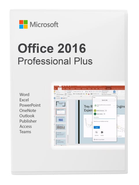 Купить Microsoft Office 2016 Professional Plus 32/64 bit